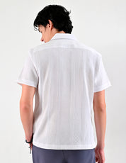 Camisa Caballero Supply Company Manga Larga Slim Fit 4551 Blanco