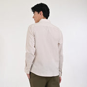 Camisa Caballero Supply Company Manga Larga Slim Fit 4561 Arena