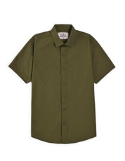 Camisa Caballero Supply Company Manga Larga Slim Fit 4550 Verde Militar