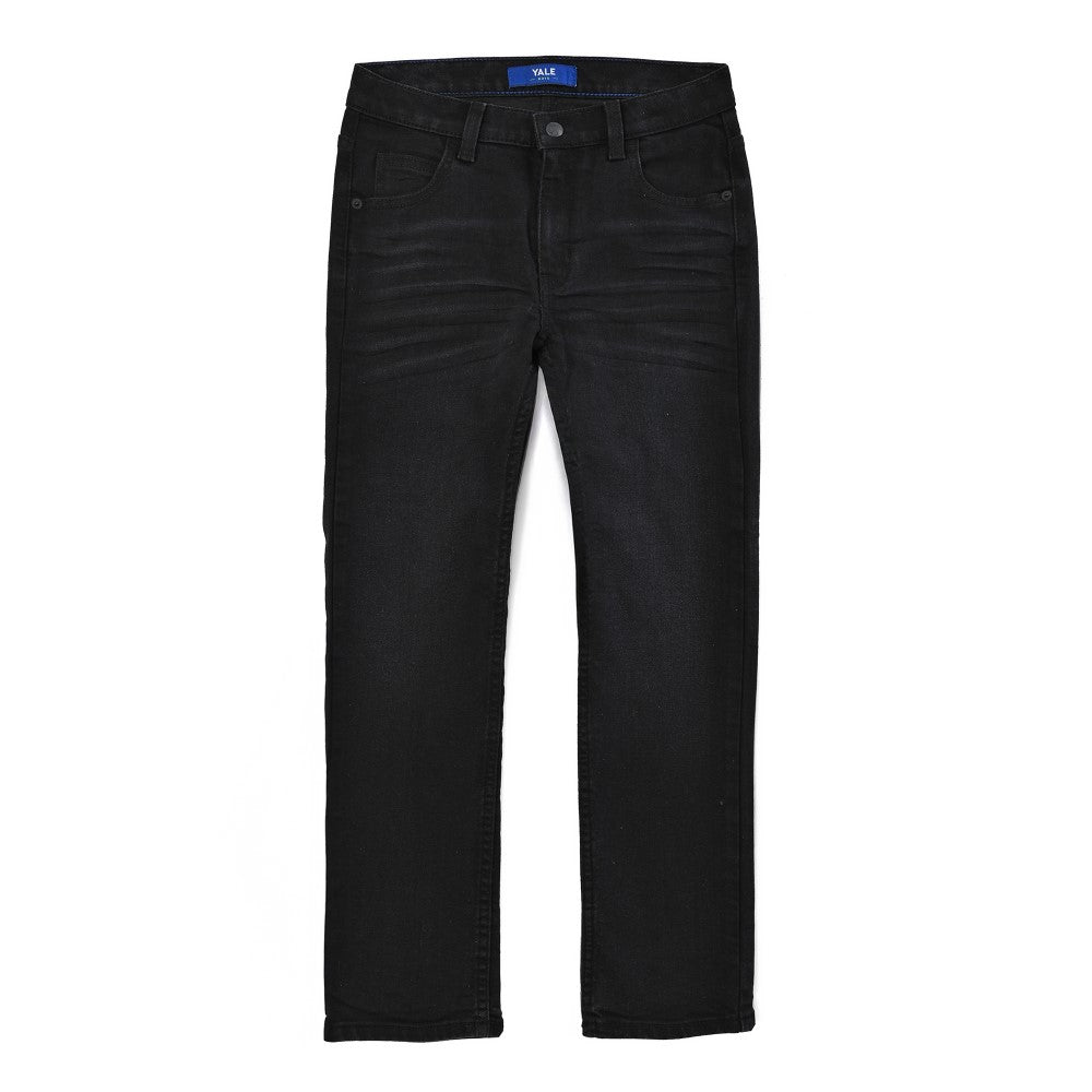 Pantalón de Mezclilla Yale Boys Slim Fit 2944 Negro