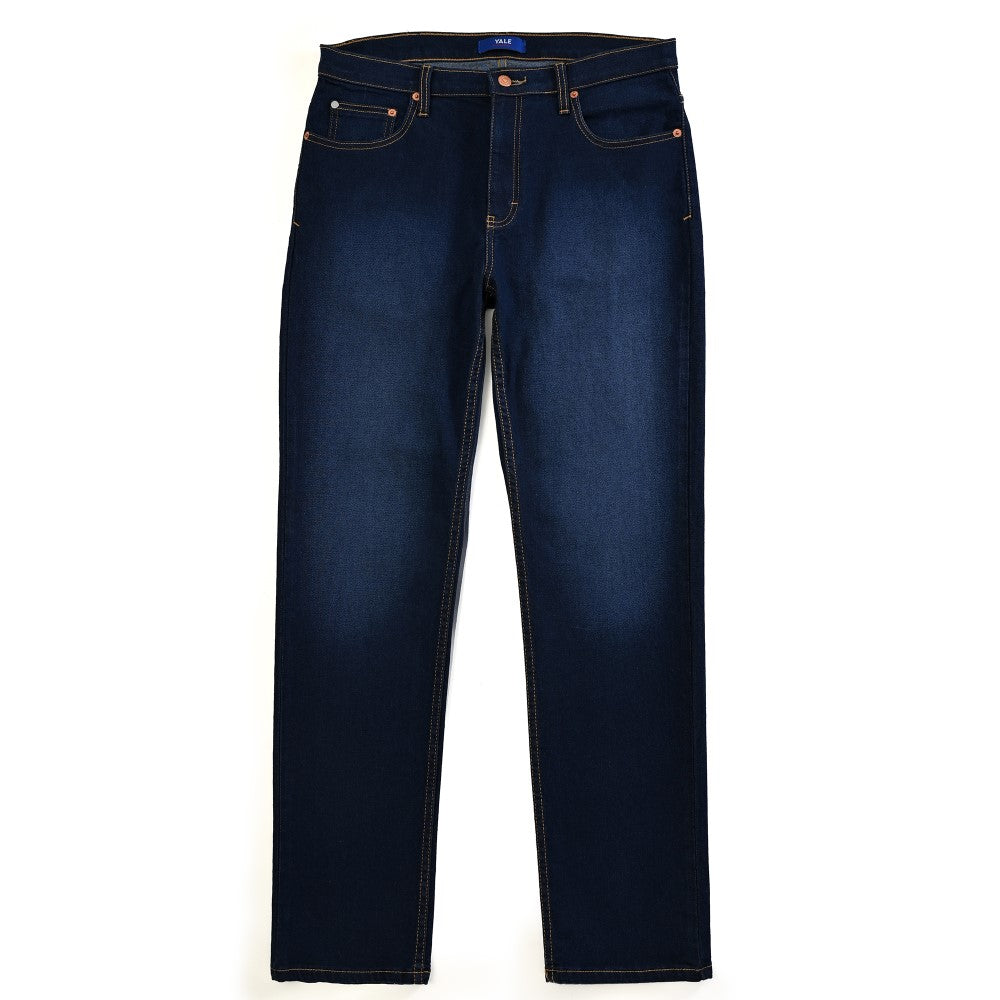 Pantalón de Mezclilla Yale Para Caballero Classic Fit 2091 Marino