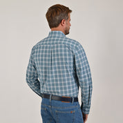 Camisa Yale Para Caballero Manga Larga Regular Fit 4890 Verde