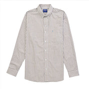 Camisa Yale Para Caballero Manga Larga Regular Fit 4752 Gris Medio