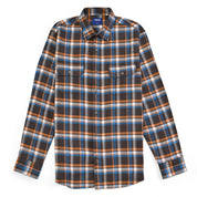 Camisa Yale Para Caballero Manga Larga Regular Fit 4891 Chocolate