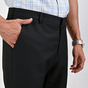 Pantalón de Vestir Yale Para Caballero Modern Sin Pinzas Slim Fit 4734 Negro