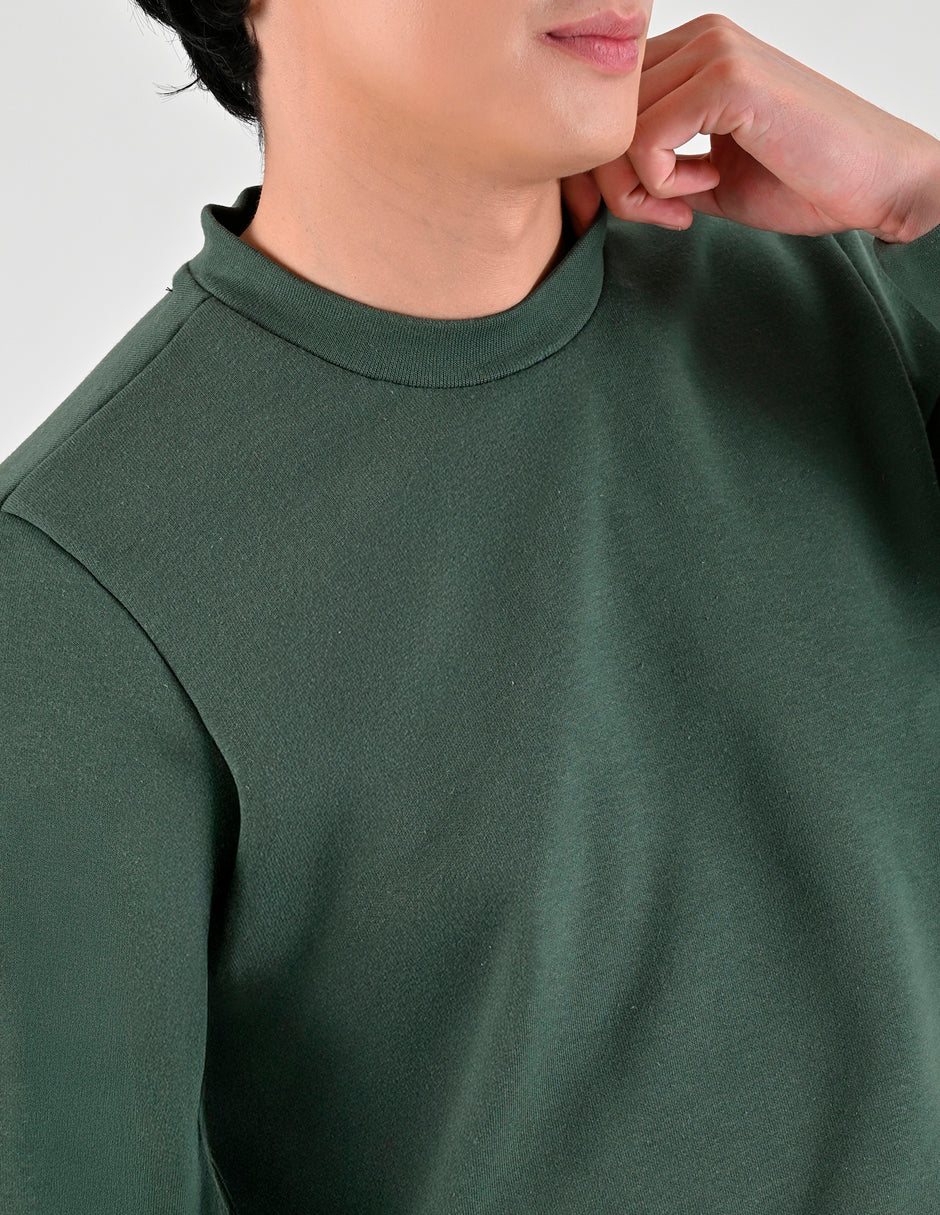Sudadera Caballero Supply Company Cuello Redondo Fit 4720 Verde