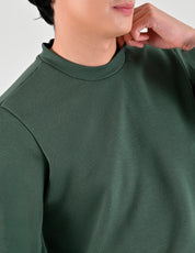 Sudadera Caballero Supply Company Cuello Redondo Fit 4720 Verde