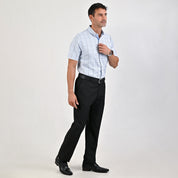 Pantalón de Vestir Yale Para Caballero Modern Sin Pinzas Slim Fit 4734 Negro