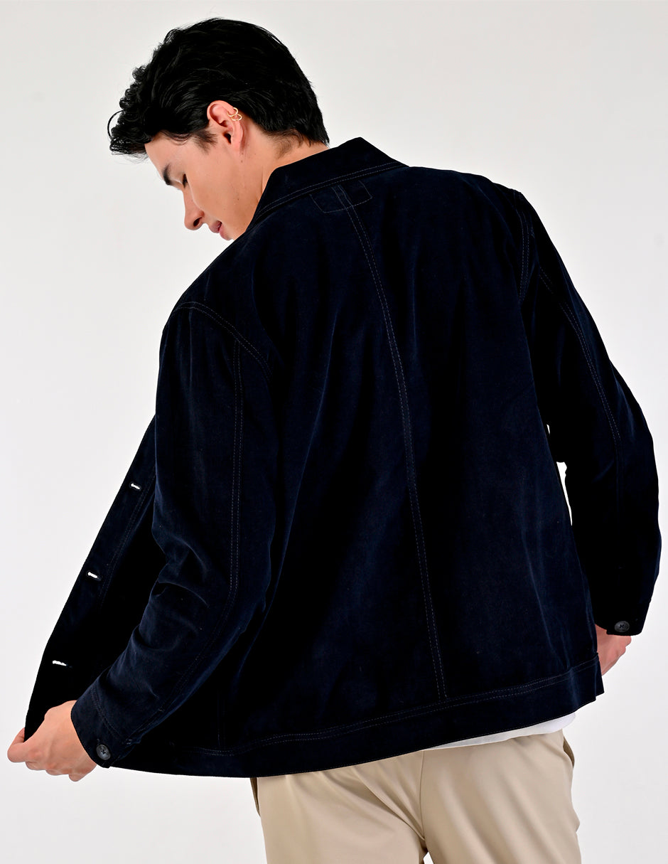 Chamarra Caballero Supply Company Fit A508 Marino