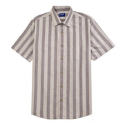 Camisa Yale Para Caballero Manga Corta Regular Fit 4748 Cocoa