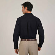 Camisa Yale Manga Larga Regular Fit 3541 Marino