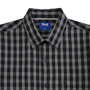 Camisa Yale Para Caballero Manga Corta Regular Fit 5512 Negro