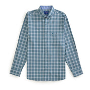 Camisa Yale Para Caballero Manga Larga Regular Fit 4890 Verde