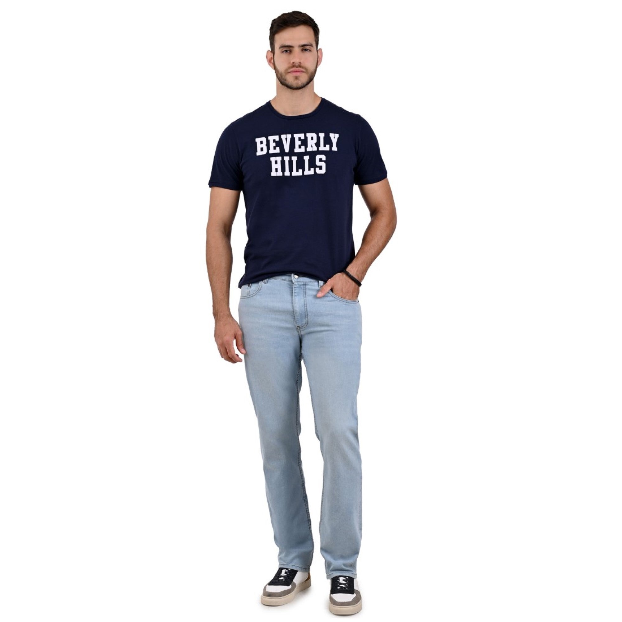 Jeans Supply Regular Fit 2944 Azul Petroleo