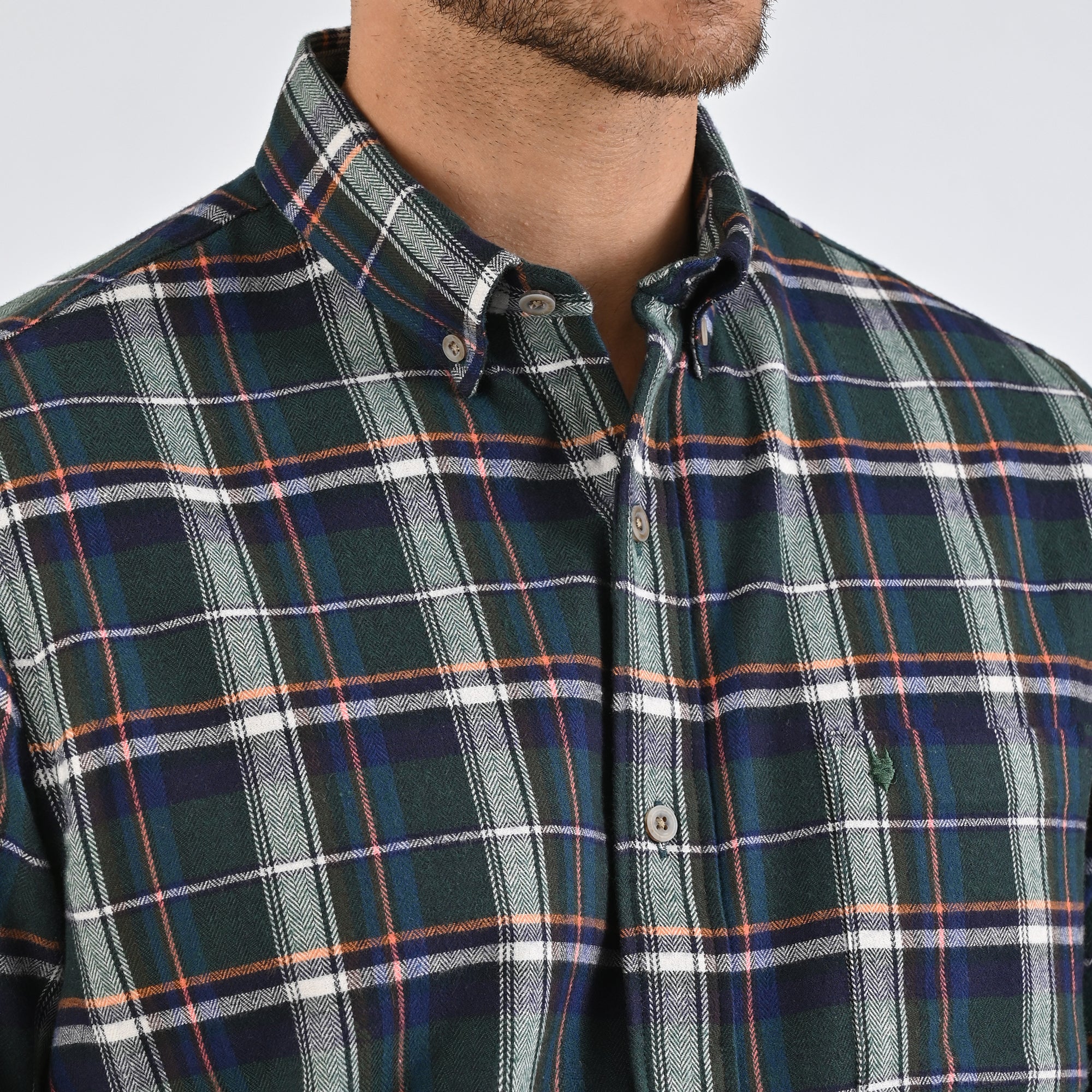 Camisa Yale Para Caballero Manga Larga Regular Fit 5373 Vino