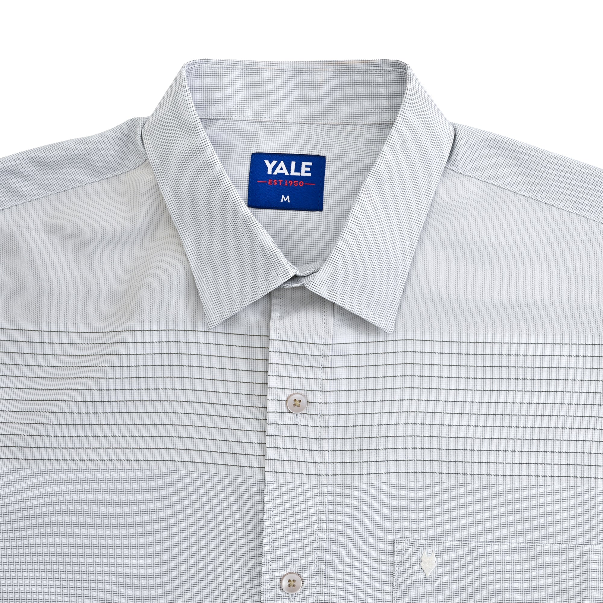 Camisa Yale Para Caballero Cenefa Manga Larga Classic Fit 4717 Arena
