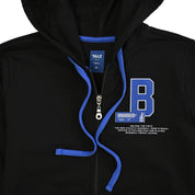 Sudadera Yale Boys Con Capucha y Cierre Fit 7085 Negro