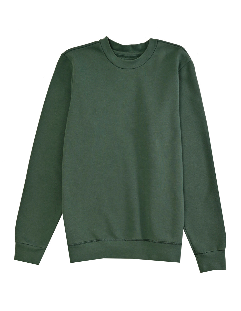 Sudadera Caballero Supply Company Cuello Redondo Fit 4720 Verde