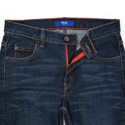 Pantalón de Mezclilla Yale Boys Slim Fit 3641 Azul Zafiro