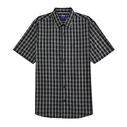 Camisa Yale Para Caballero Manga Corta Regular Fit 5512 Negro