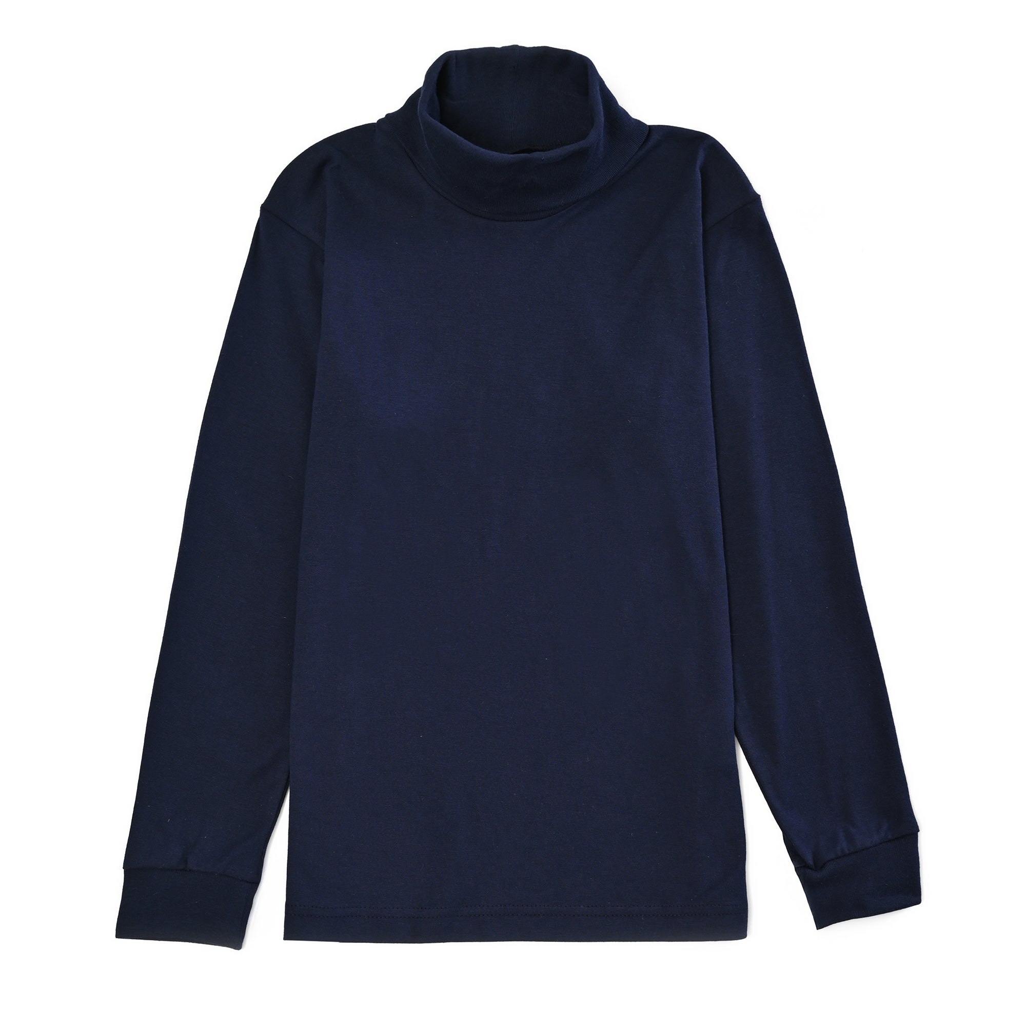 Playera Yale Boys Cuello Redondo Manga Larga Fit 6960 Marino