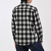 Camisa Yale Boys Manga Larga Regular Fit 4680 Gris