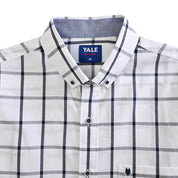 Camisa Yale Para Caballero Manga Larga Regular Fit 4636 Blanco
