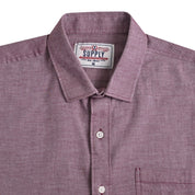 Camisa Caballero Supply Company Manga Larga Slim Fit 4561 Vino