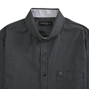 Camisa Yale Para Caballero Manga Larga Regular Fit 4598 Negro