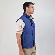 Chaleco Yale Para Caballero Capitonado Sin Capucha Regular Fit 6902 Marino