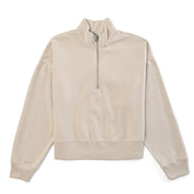 Sudadera Para Dama Supply Company Cuello Alto Con Cierre Fit 6910 Arena