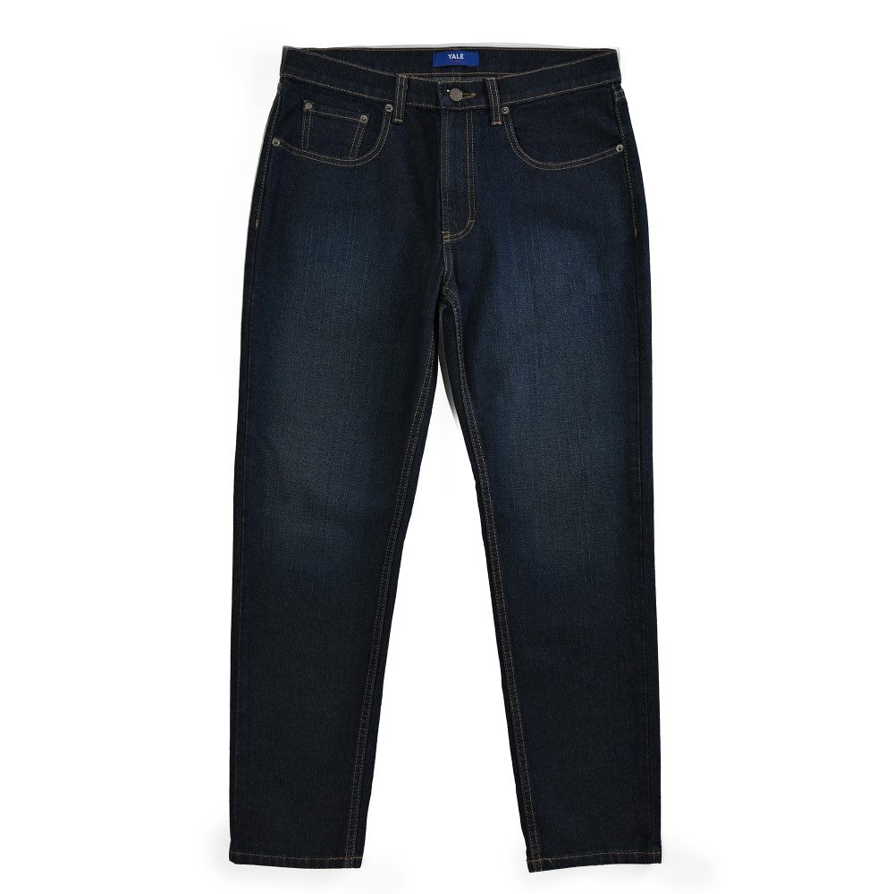 Pantalón de Mezclilla Yale Para Caballero Classic Fit 2028 Azul petróleo