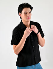 Camisa Caballero Supply Company Manga Larga Slim Fit 4551 Negro