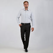 Pantalón de Vestir Yale para Caballero Cintura Ajustable Classic Fit 4702 Café