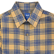 Camisa Yale Boys Manga Larga Regular Fit 4678 Mostaza