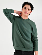Sudadera Caballero Supply Company Cuello Redondo Fit 4720 Verde