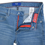 Pantalón de Mezclilla Yale Boys Slim Fit 2944 Azul Plumbago