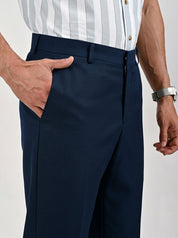 Pantalón de vestir Yale Regular Fit Azul marino 6518 Azul marino