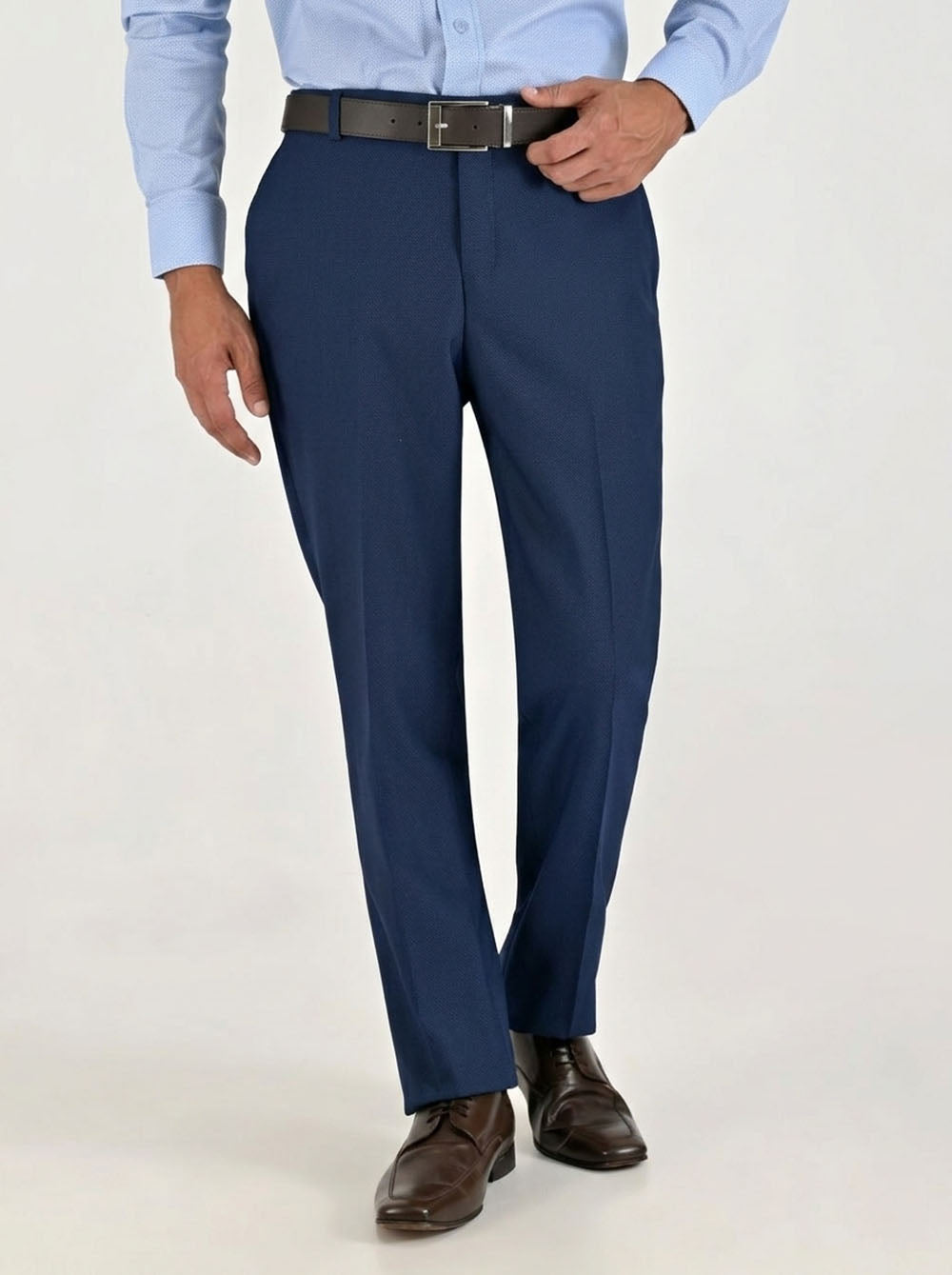 Pantalón de vestir Yale Slim Fit 7462 Azul marino