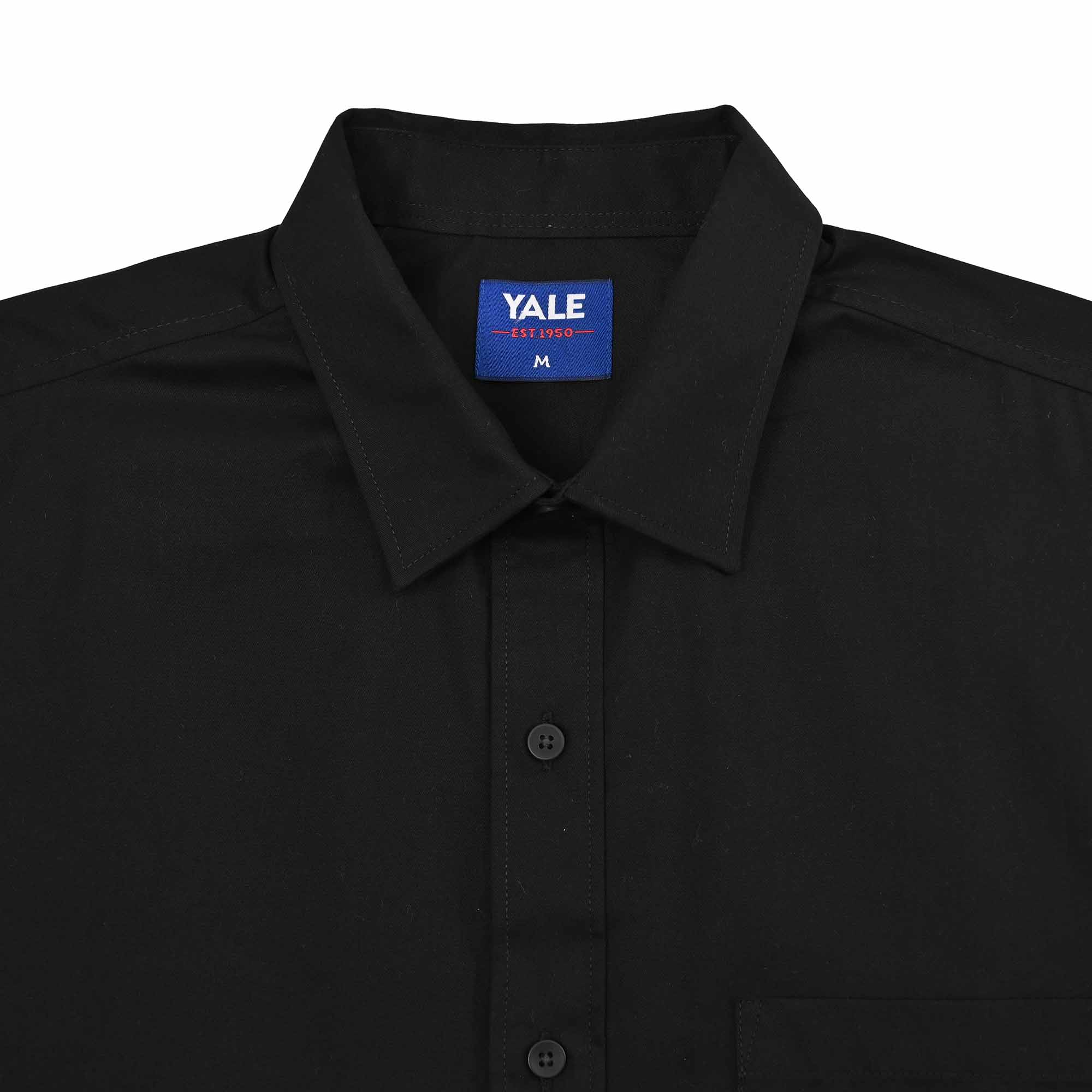 Camisa Yale Manga Corta Regular Fit 3541 Negro